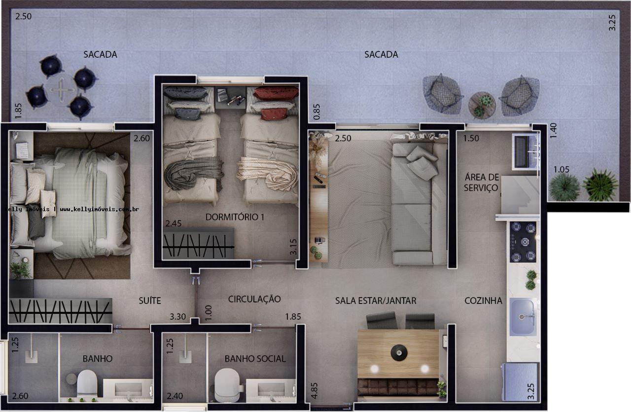 Apartamento, 2 quartos, 61 m² - Foto 7