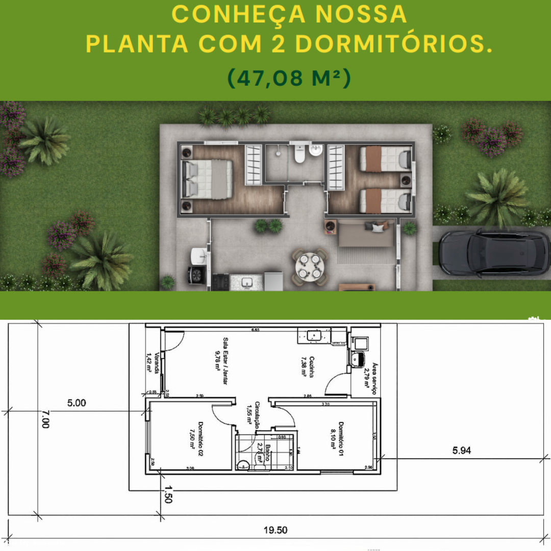 Casa de Condomínio à venda com 2 quartos, 140m² - Foto 7