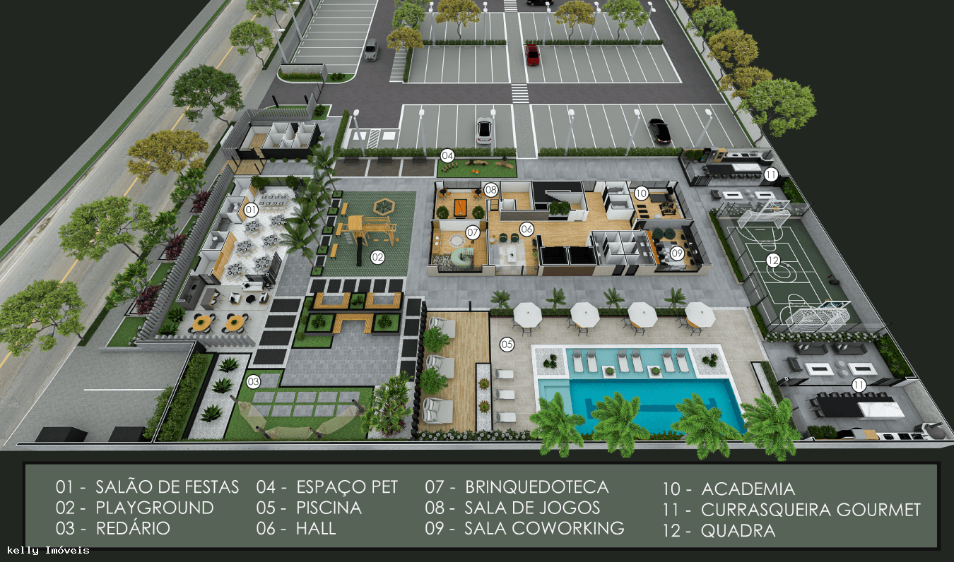 Apartamento à venda com 2 quartos, 63m² - Foto 8