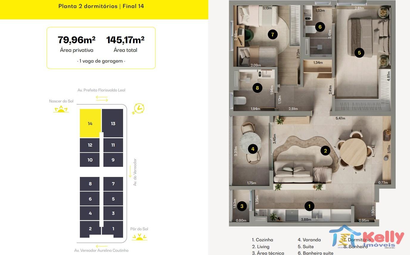 Apartamento, 1 quarto, 36 m² - Foto 20