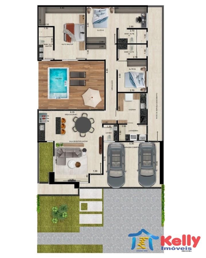 Casa de Condomínio, 3 quartos - Foto 11