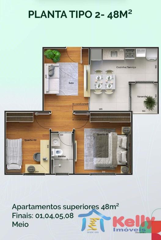 Apartamento, 2 quartos, 50 m² - Foto 29