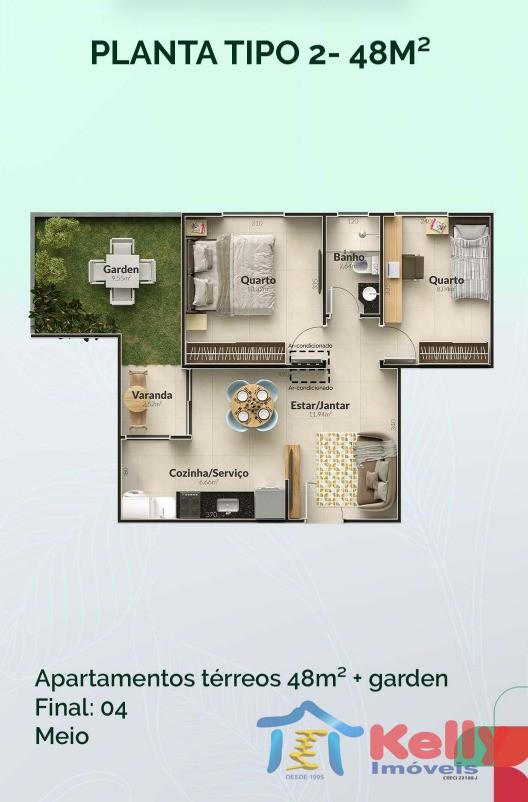 Apartamento, 2 quartos, 50 m² - Foto 31