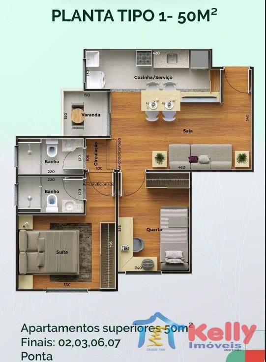 Apartamento, 2 quartos, 50 m² - Foto 33